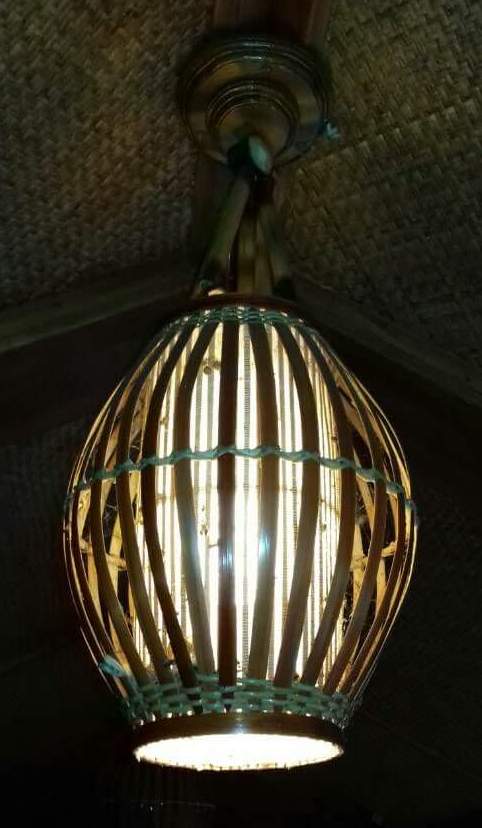 Bamboo Lamp shade 1